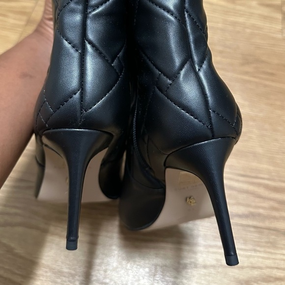 Kurt Geiger Quilted knee high boots - Picture 10 of 15